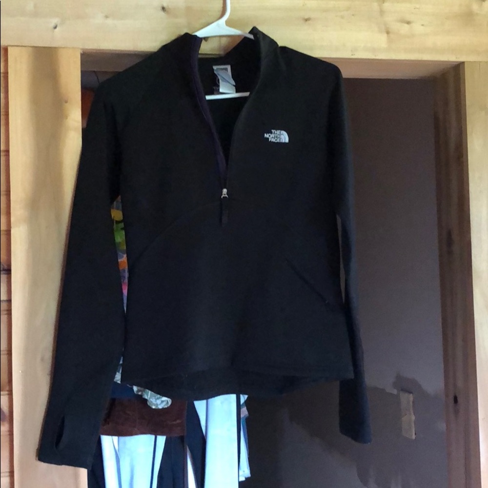 North Face black sweatshirt